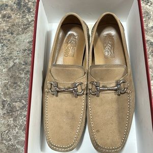 Cammel suede calf size 10